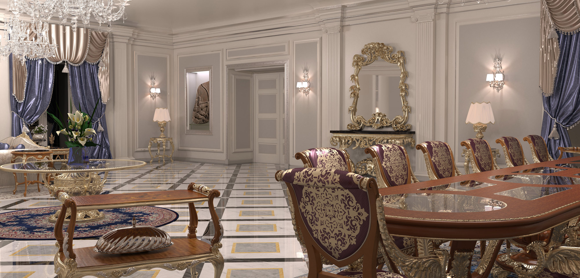 Exclusive Furniture Villa Montecarlo Luxury Project