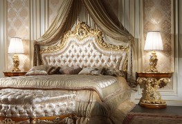 Il letto a baldacchino, simbolo di lusso