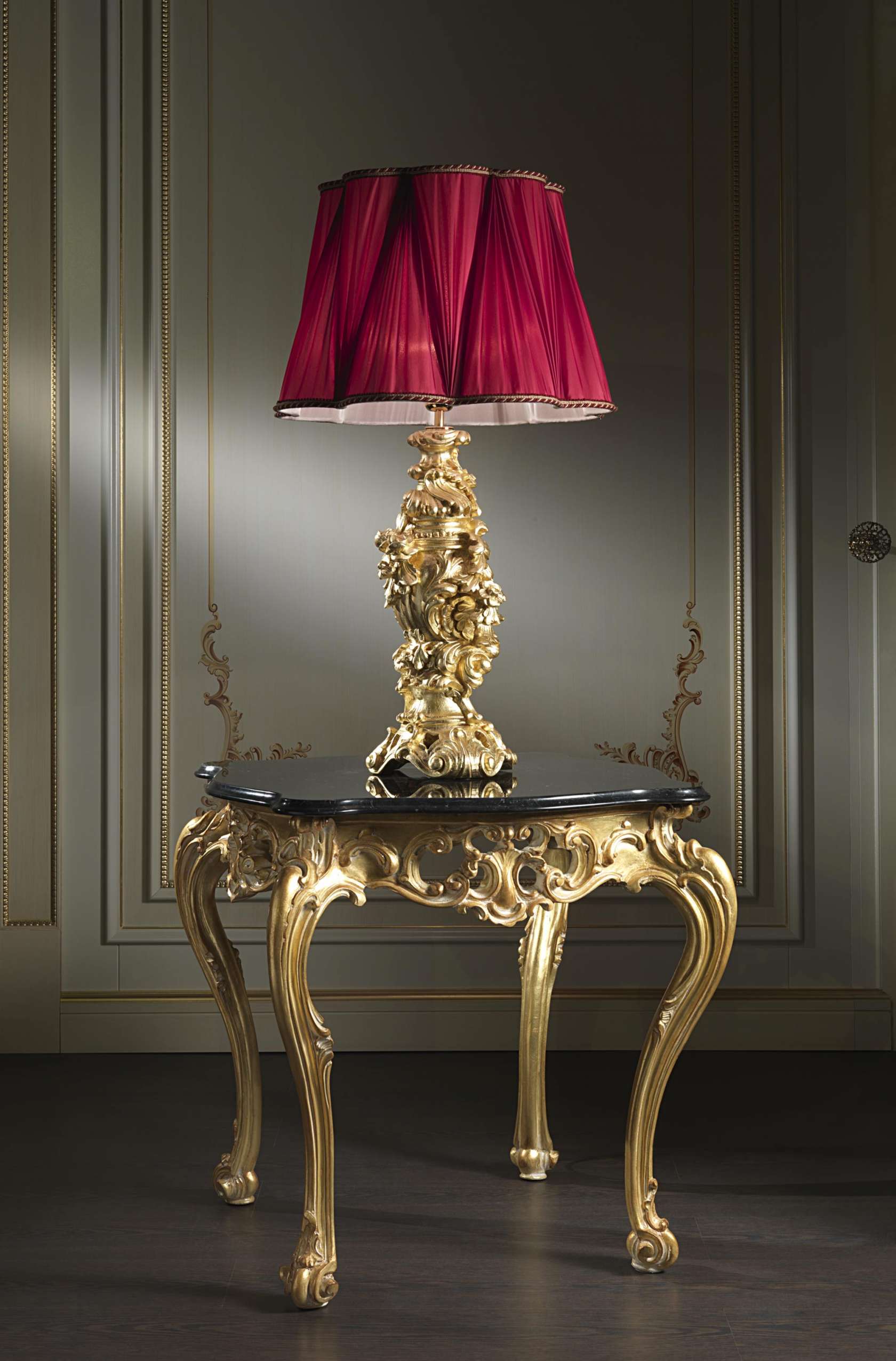 foragte Mars samle Baroque classic carved lamp | Vimercati Classic Furniture