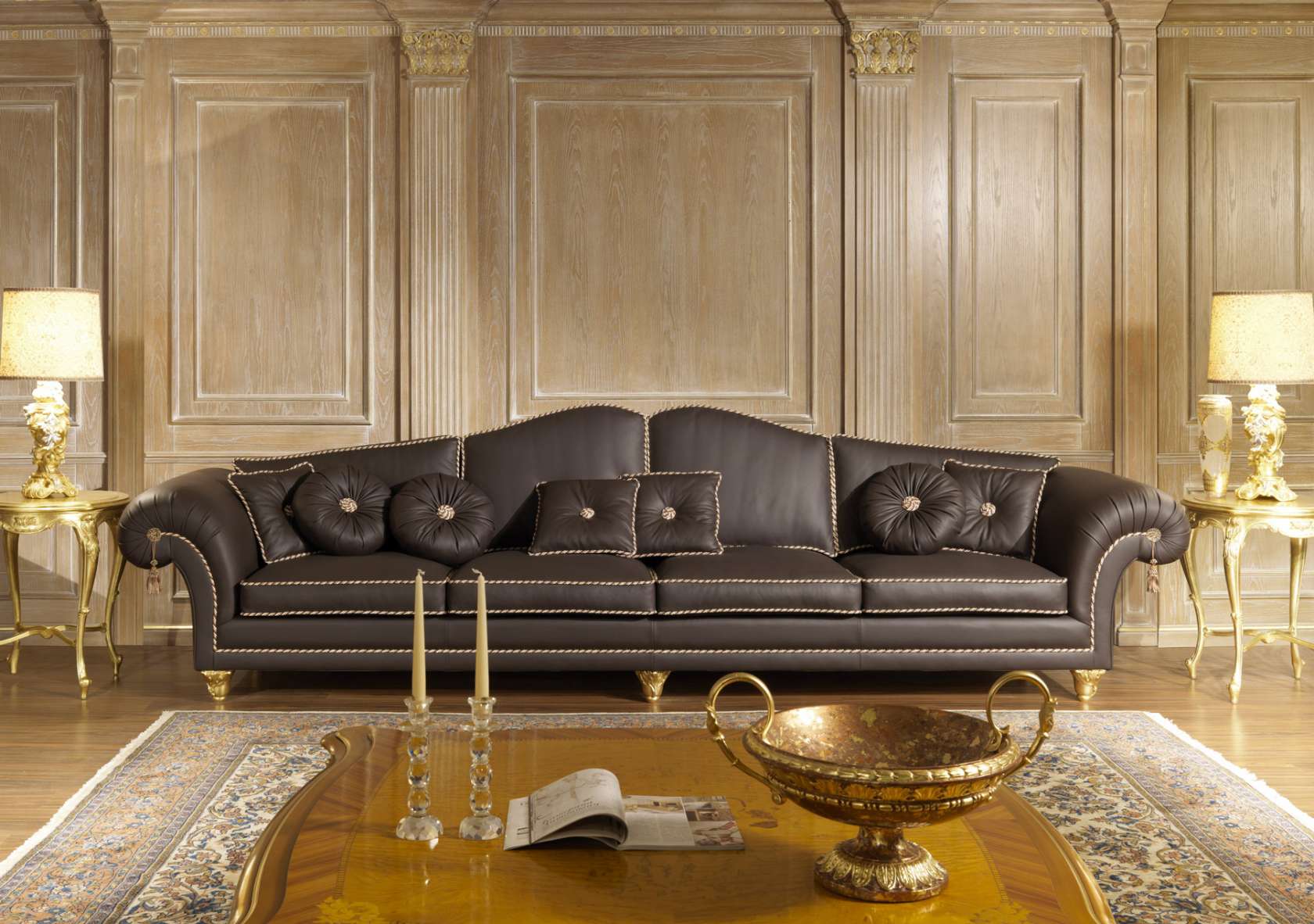 Luxurious Leather Sofas