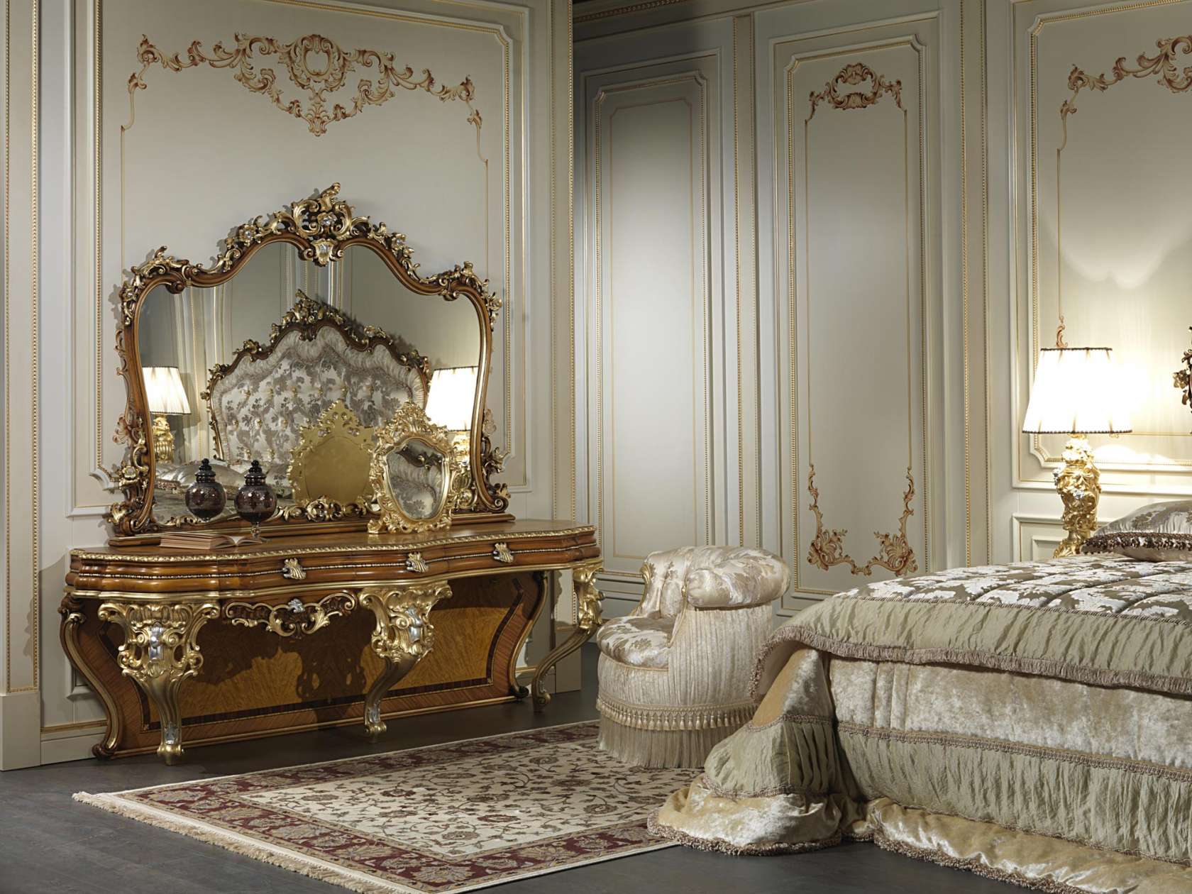 Mobili camera classica barocca art. 2013