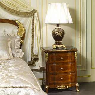 Classic bedside table Louis XV France