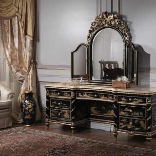 Lacquered luxury dressing table of the collectin classic chinese style Chinoiserie