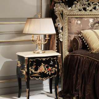 Classic luxury night table chinese style of the Chinoiserie collection