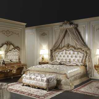 Classic bedroom baroque style art. 2013