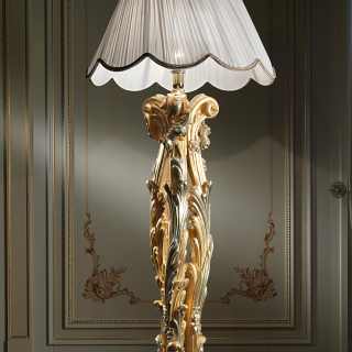 Classic floor lamp in Baroque style