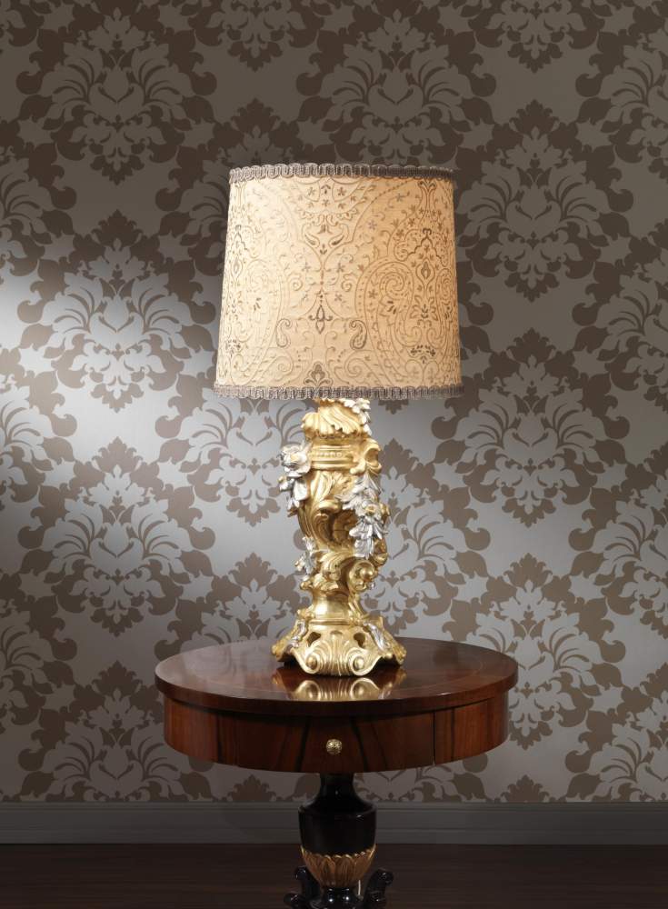 Baroque lamp in classic style
