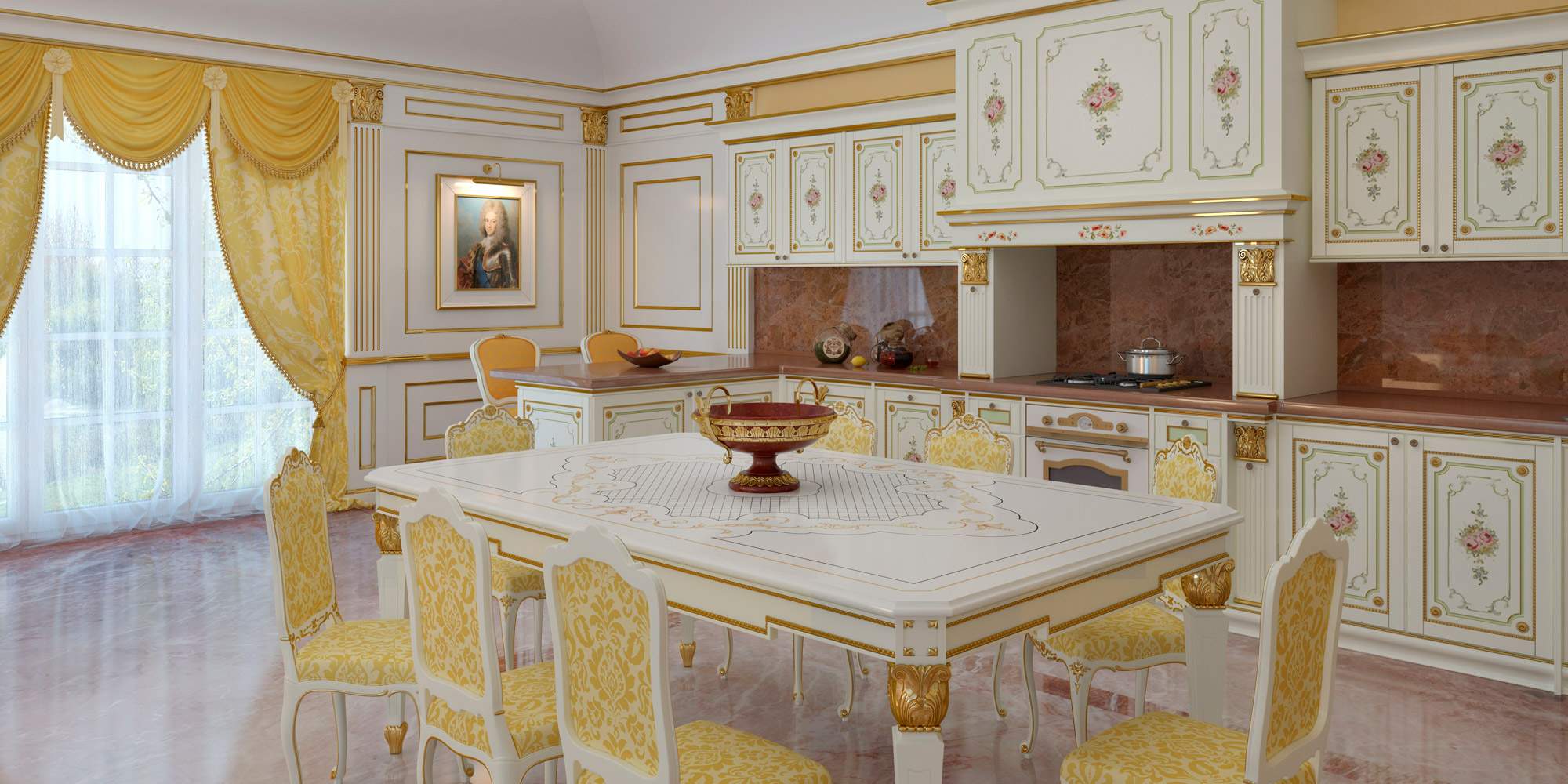 Luxury classic kitchen Veruska model