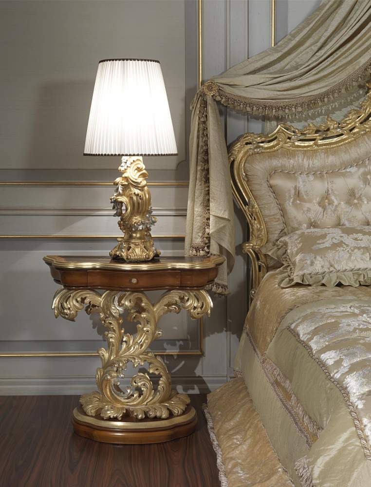 Baroque night table of the luxury classic collection art. 2012