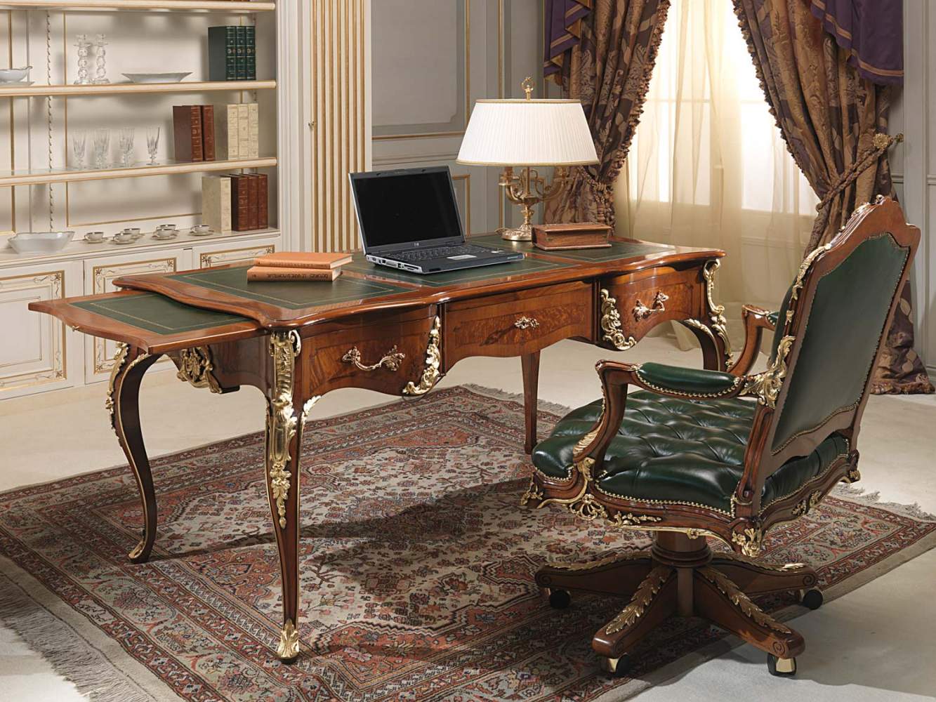 Classic writing table Louis XV style