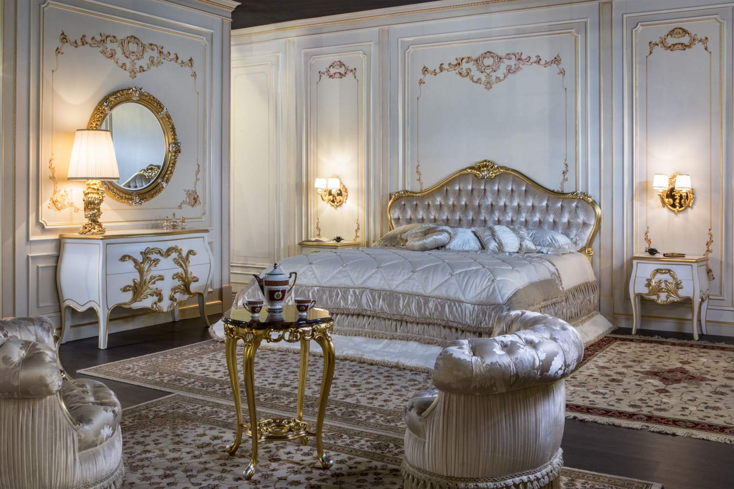 Camera da letto matrimoniale classica