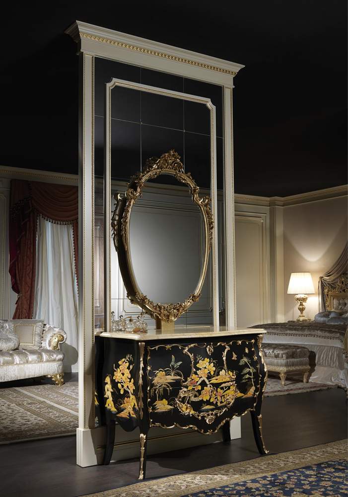 Luxury chest of drawers Luigi XV Chinoiserie art. 2090