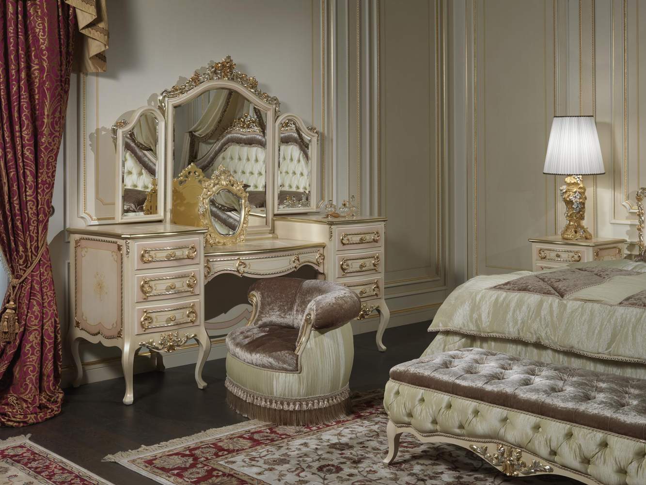 Classic Style Dressing table Room Louvre 943