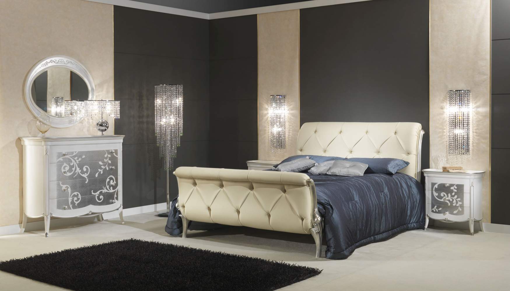 Art Decò style bedroom